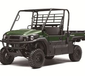 is the kawasaki mule pro fx getting an engine upgrade, The 2023 Kawasaki Mule Pro FX goes by the model name KAF820 while the four seater Mule Pro FXT models use the name KAT820