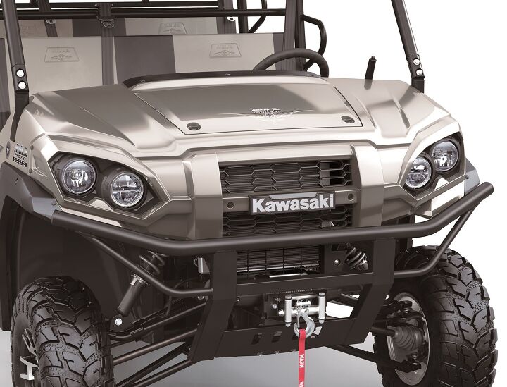 kawasaki launches 2024 mule 1000 side x side lineup, When you need to haul a crew around the ranch and want to do it in style the MULE PRO FXT 1000 LE RANCH EDITION is the way to go