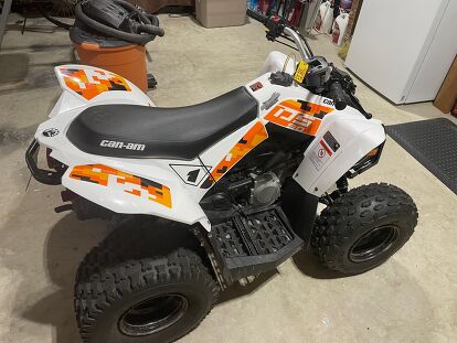 Can Am 90DS Youth Quad