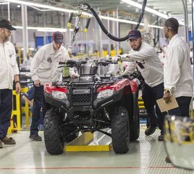 Honda Kicks Off FourTrax Rancher ATV Production In North Carolina