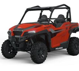 polaris announces new updates for popular utv models in 2024, For 2024 Polaris added a Premium model to the General 1000 lineup with features like larger tires LED headlights and adjustable FOX shocks