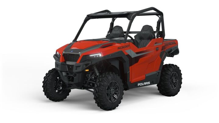 polaris announces new updates for popular utv models in 2024, For 2024 Polaris added a Premium model to the General 1000 lineup with features like larger tires LED headlights and adjustable FOX shocks