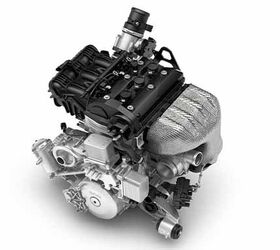 The all-new 999cc ROTAX, triple-cylinder, turbocharged, fuel-injected engine was built for performance generating 240 horsepower, yet should still be very reliable with many of the features and upgrade made to the internals of the motor.