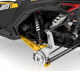 You can see that Can-Am also utilized the HD tall knuckle in conjunction with the 4-link rear suspension design. Just like the front, this is to reduce load, increase strength and stability.