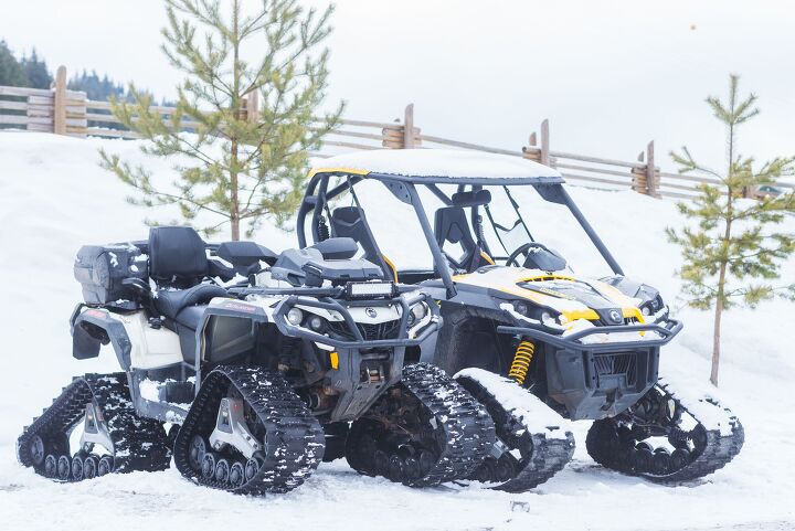 What Do ATV Snow Tracks Do?