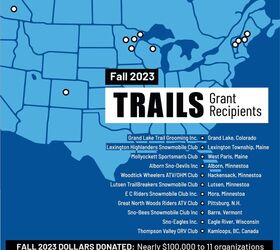 polaris trail grants donates 100k to off road snow organizations