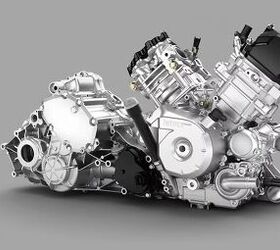 Can-Am's Rotax V-Twin engine. Photo Credit: Can-Am