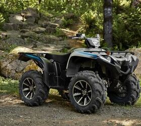 The Yamaha Grizzly 700 is a standout single-cylinder-powered ATV. Photo Credit: Yamaha