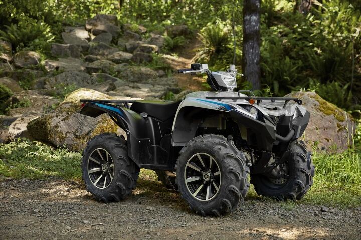 The Yamaha Grizzly 700 is a standout single-cylinder-powered ATV. Photo Credit: Yamaha