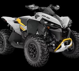 The lack of a front rack on the Can-Am Renegade severely limits its usefulness as a work machine.