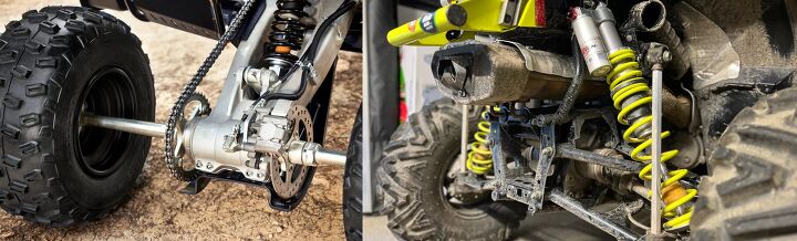 Atv Rear End Comparing Independent Rear Suspension (IRS) and Solid Rear Axle (SRA ...