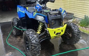 How should you wash your ATV after a ride?