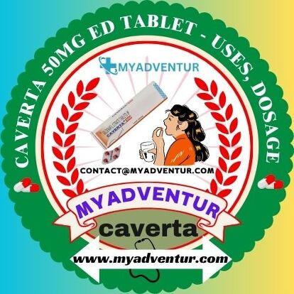 caverta 50mg (Sildenafil Citrate) ED Tablets
