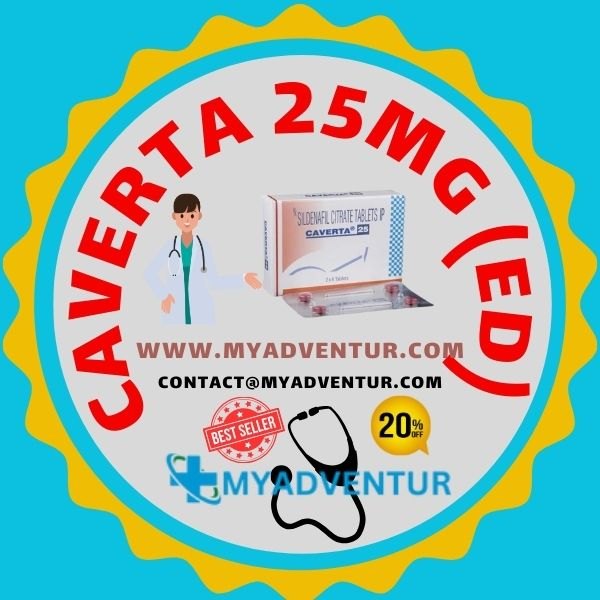 caverta 25mg sildenafil citrate ed tablets