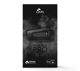 cardo systems introduces packtalk pro with crash detection, The PACKTALK PRO is priced at 459 USD