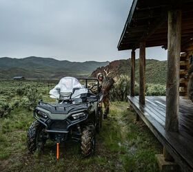 2025 polaris sportsman 570 6x6 has six wheel drive huge capability