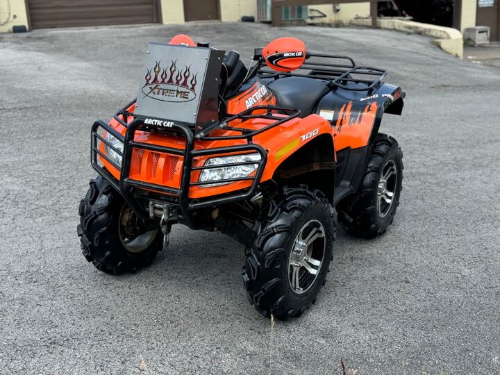 2011 artic cat 700 mudpro 117 hours 342 miles