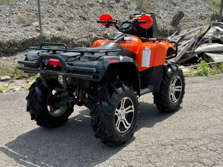 2011 artic cat 700 mudpro 117 hours 342 miles