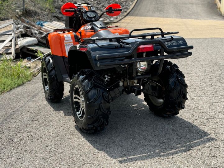 2011 artic cat 700 mudpro 117 hours 342 miles