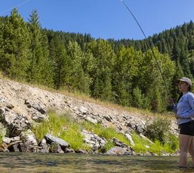 We hired, Butch, a local fly fishing guide to show us the ropes, er, the reels. We spent an entire day over the ankle in a local creek hunting for trout, and even managed to grab a few before the sun finally set. Photo Credit: WESTx1000