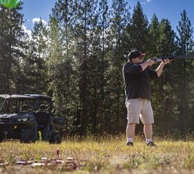 Alpine Falls Ranch has a world-class skeet shooting facility on the property, with two towers and a below ground bunker that'll throw clays for you. They also have an assortment of shotguns to shoot, or you can bring your own, of course. Photo Credit: WESTx1000