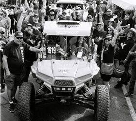 ten questions with eva star malabanan, The entire Cuzzin s by the Dozens crew support Eva as she traverses Contingency Row in Baja Photo Credit Courtesy of Eva Star Racing