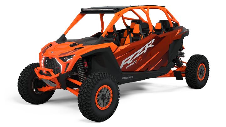 Pro R Orange Polaris & Pro Armor Launch RZR Pro R Factory-Armored Limited Edition ...