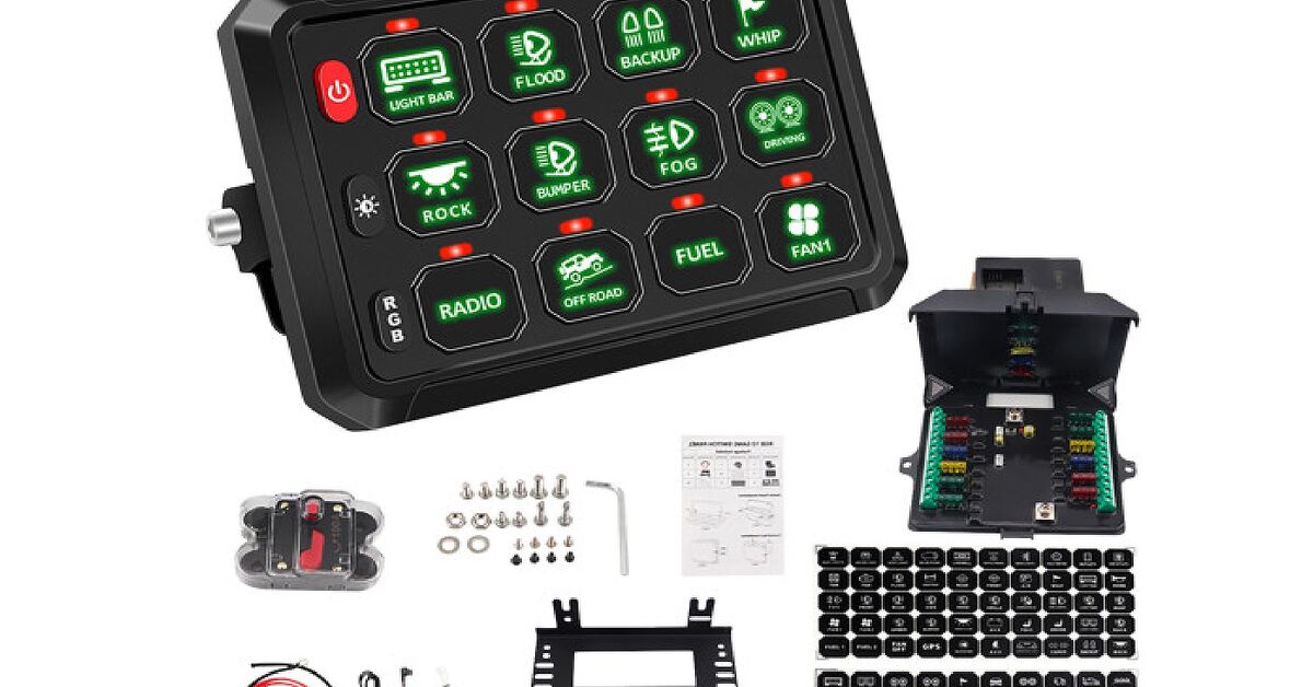 Utv Moose Rocker Switch Moose Off-Road Intros New 8 & 12-Position SxS Switch Panels | ATV.com
