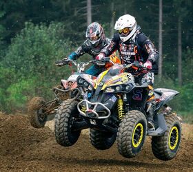 Naturally the excellent handling and power characteristics of the quad made it an inexpensive way to get out and race at local tracks and natural terrain races all over the world. Photo Credit: Pixabay