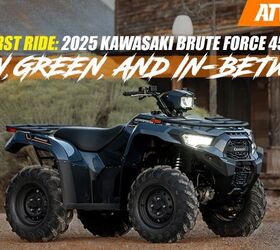 VIDEO | Our First Ride of Kawasaki's 2025 Brute Force 450