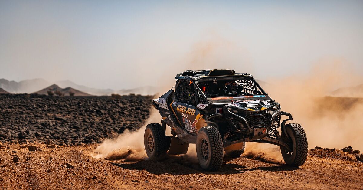 Atv Racers Can-Am Factory Racers Scored Three Consecutive Dakar Rally Stage Wins ...
