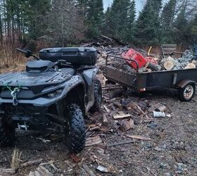 Can-Am Outlander 850 DPS Pt 4: The Winch Before the (Snow) Storm
