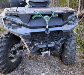 Can-Am Outlander 850 DPS Pt 4: The Winch Before the (Snow) Storm