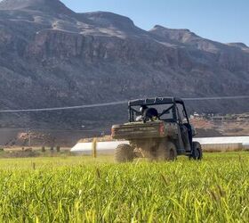 polaris ranger xp kinetic ultimate meets the farm