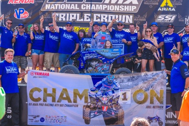 Atv Racers Yamaha's BLU CRU ATV, UTV Racers Sweep 2025 Off-Road Racing Series ...