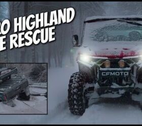 East Coast ATV Shows a Can-Am Fall Through the Ice, CFMoto Rescues It