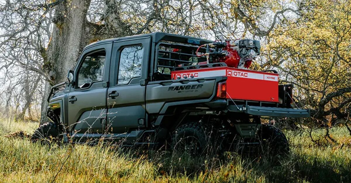 Firefighting Grass Rigs Polaris Government & Defense Unveils New Firefighting Ranger Rigs | ATV ...