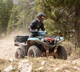 The base model may lack a few bells and whistles, but it’s staggered wheel and tire setup makes for a lighter and livelier feeling rig. Credit: Yamaha