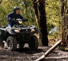 Suzuki Fits KingQuad ATVs With Tracker and Immobiliser