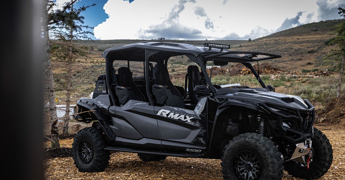 Bigger Is Better with Yamaha's All-New Full(er)-Size RMAX4 for 2025 ...
